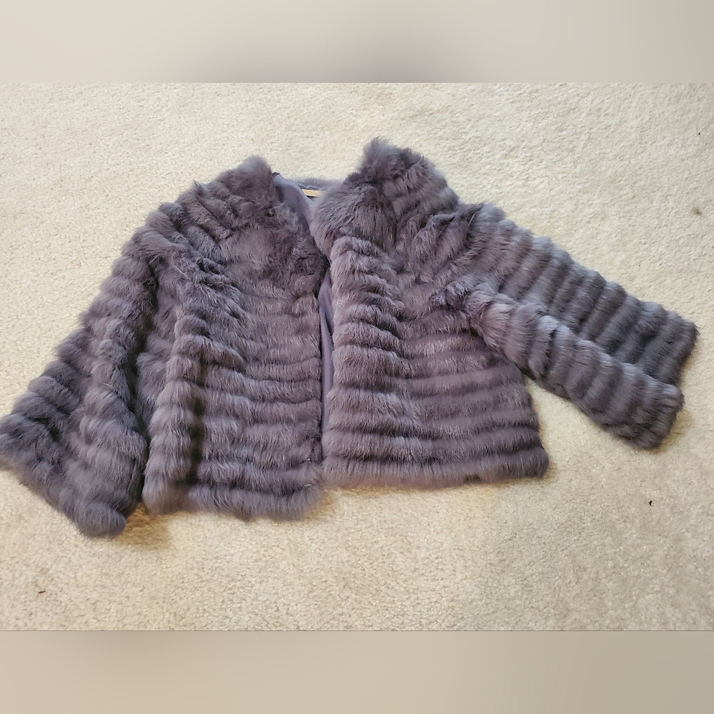 NWOT Fur Overcoat - perfect for weddings